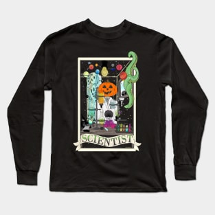 The Mad Scientist Podcast Tarot Long Sleeve T-Shirt